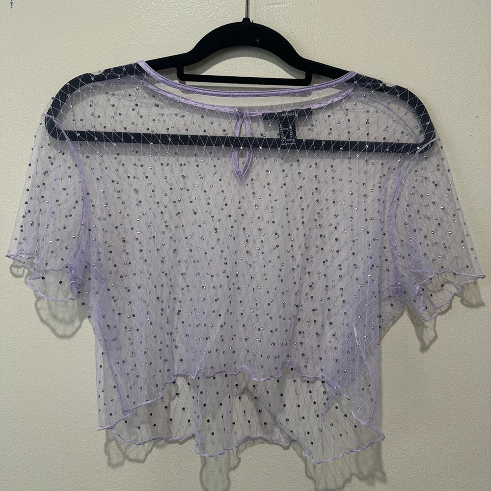 Mesh T-shirt Coverup